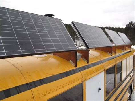 30 Amazing Ultimate School Bus Conversions | Best solar panels, Solar panels, Solar