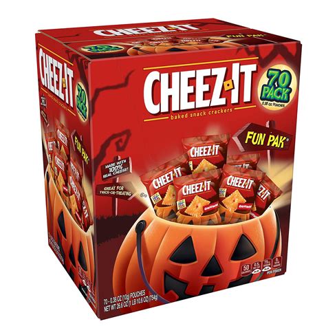 Cheez-It Halloween Fun Packs (.38 oz., 70 ct.) - Walmart.com