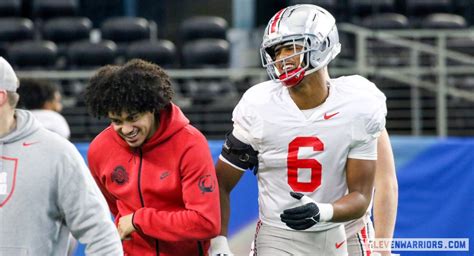 Photos From Ohio State's Cotton Bowl Practice on Tuesday | Eleven Warriors