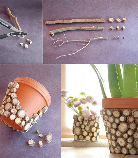 25 Great DIY Home Crafts Tutorials - BeautyHarmonyLife | Decoración de unas, Macetas decoradas ...