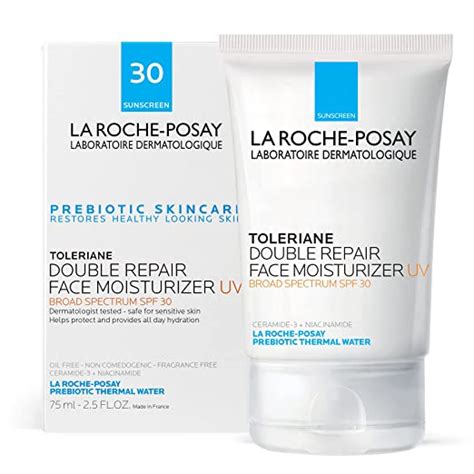 LA Roche-Posay Toleriane Double Repair Face Moisturizer UV Broad ...