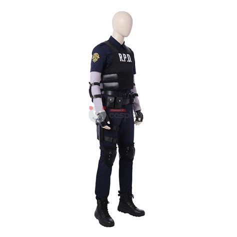 Resident Evil 2 Cosplay Costume Leon S. Kennedy R.P.D. Suit Costumes - CCosplay.com