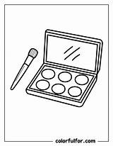 19 Glamorous Makeup Coloring Pages  Free PDF Printable Colorfulfor sketch template