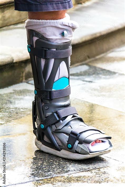 Ankle Brace - Aircast Flat Foot PTTD Brace, Aircast,Boot adult’s walker ...