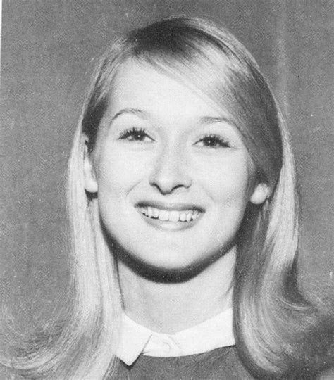 Meryl was too cute in her yearbook picture. | Meryl Streep in High ...