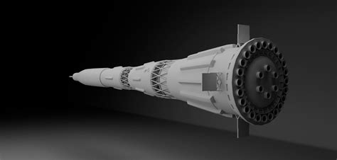 3D model N1 Rocket VR / AR / low-poly | CGTrader