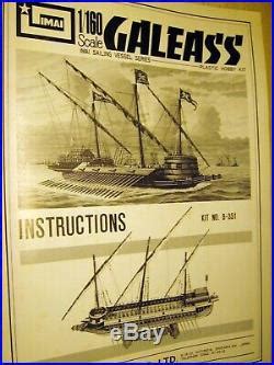 IMAI Galleass ship 1160 very rare kit in good condition | Model Kits Ships