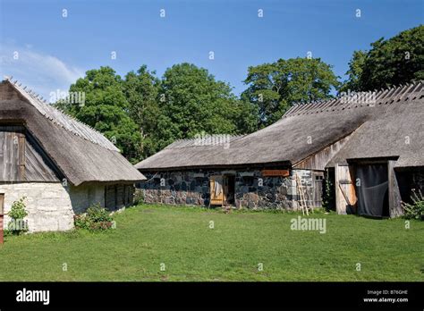 Muhu Museum at Koguva Village, Muhu Island, Estonia, Europe Stock Photo - Alamy