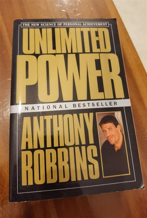 Unlimited Power Book By Anthony Robbins, Hobbies & Toys, Books & Magazines, Storybooks on Carousell