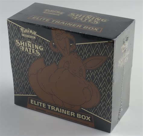 Pokemon Shining Fates Elite Trainer Box with (10) Booster Packs | Pristine Auction