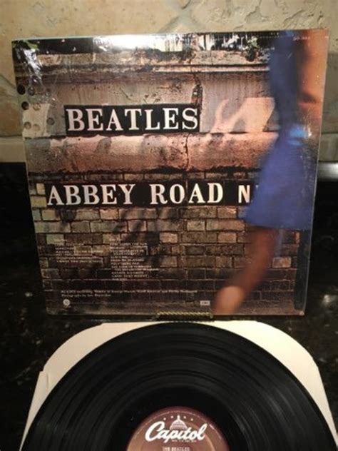 The Beatles abbey Road LP Vinyl Record Capitol - Etsy