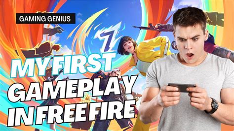 MY FIRST GAMEPLAY IN FREE FIRE - YouTube