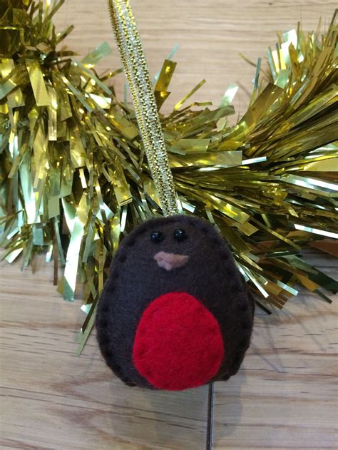 Christmas Robin Decoration Christmas Decoration Robin - Etsy