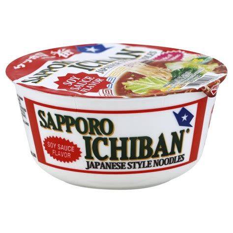 Sapporo Ichiban Shoyu Ramen Bowl 2.91oz - Walmart.com - Walmart.com