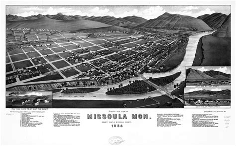 The Library of Congress offers a bird's eye view of Montana history