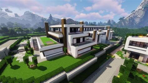 Modern mansion map minecraft - professionalkse