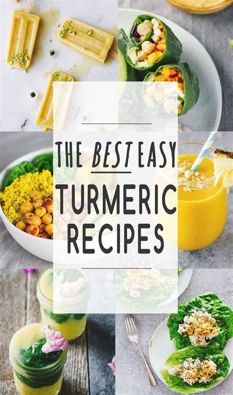 The BEST Easy Turmeric Recipes - Jar Of Lemons