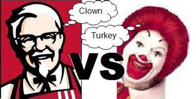 Life, Universe, Everything: Colonel Sanders vs Ronald McDonald