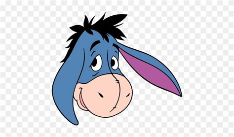 Eeyore Clip Art - Winnie The Pooh Eeyore Face - Free Transparent PNG Clipart Images Download