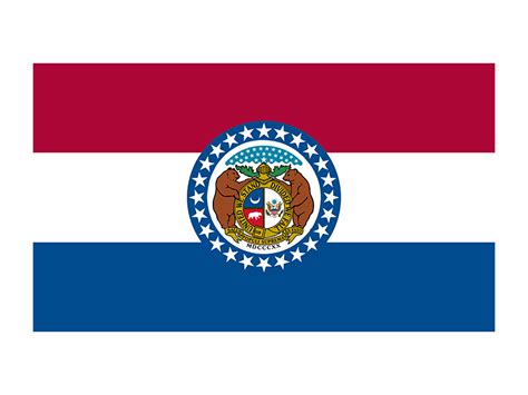 Missouri State Flag PNG & SVG Vector - Freebie Supply