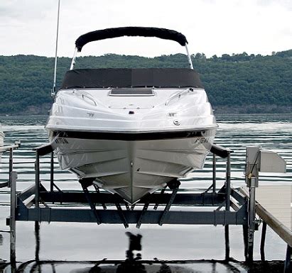 Vertical Aluminum Boat Lifts | RGC Marine