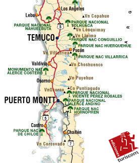 Lake District Chile Map