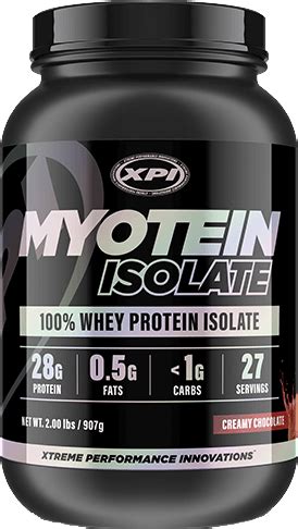 XPI Myotein Isolate | News, Reviews, & Prices at PricePlow