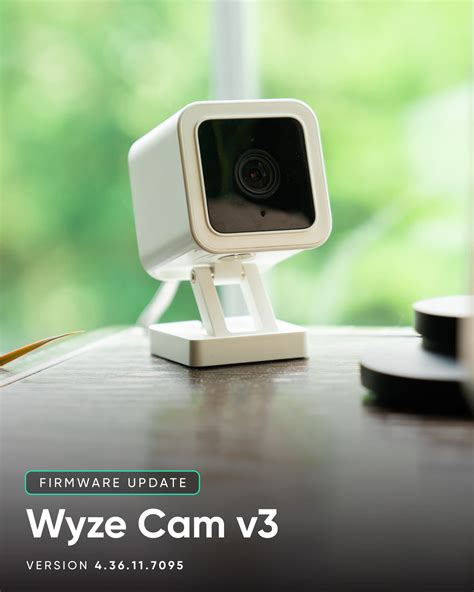 Wyze Cam v3 firmware - Released 10/25/2023 - #7 by Seapup - Wyze News - Wyze Forum