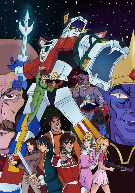 Classic Voltron | Voltron fanart, 80s cartoons, Voltron