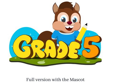 Grade 5 Logo - Full Version with Mascot Vidu by Kasun Fernando on Dribbble