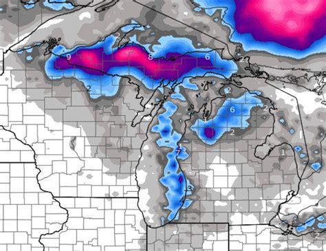 Winter Storm Warning, up to 18 inches of snow for Michigan’s Upper ...