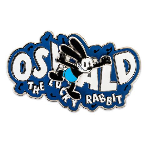 Oswald the Lucky Rabbit Logo Pin – Disney100 is now available online ...