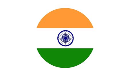 Indian Flag Round Vector Art, Icons, and Graphics for Free Download