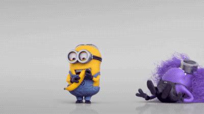 purple minion gifs | WiffleGif