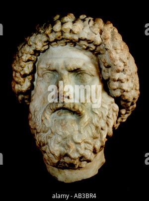 King Juba II, King of Mauretania. Beginning of 1st century AD. Marble ...