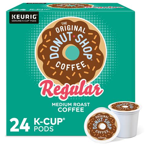 The Original Donut Shop, Regular Medium Roast K-Cup Coffee Pods, 24 Count - Walmart.com