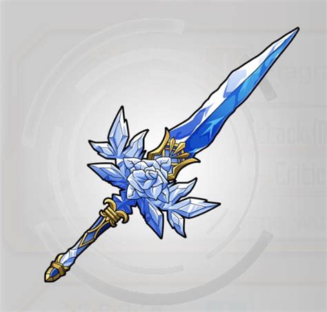 Equipment - Blue Rose Treasured Sword | Sword Art Online: Memory Defrag Wiki | Fandom