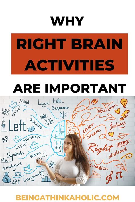 9 Right Brain Activities for Kids | Right brain, Brain activities, School based therapy