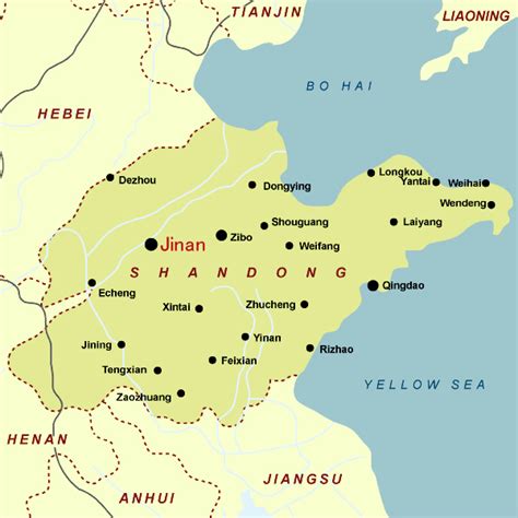 Jinan Maps: Jinan China Map & Jinan Shandong Map