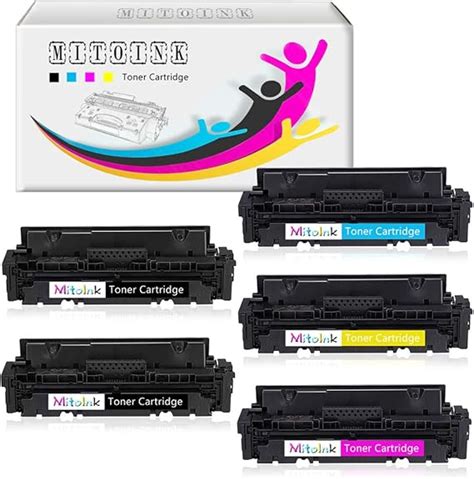 5 Pack M478f-9f Printer Toner Cartridge Compatible for HP Color Laser Jet Pro M478f-9f Printer ...