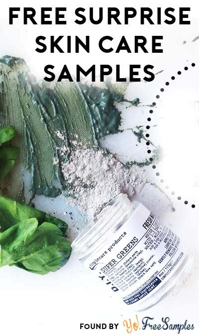 Possible FREE Surprise Skin Care Samples From Simple Care