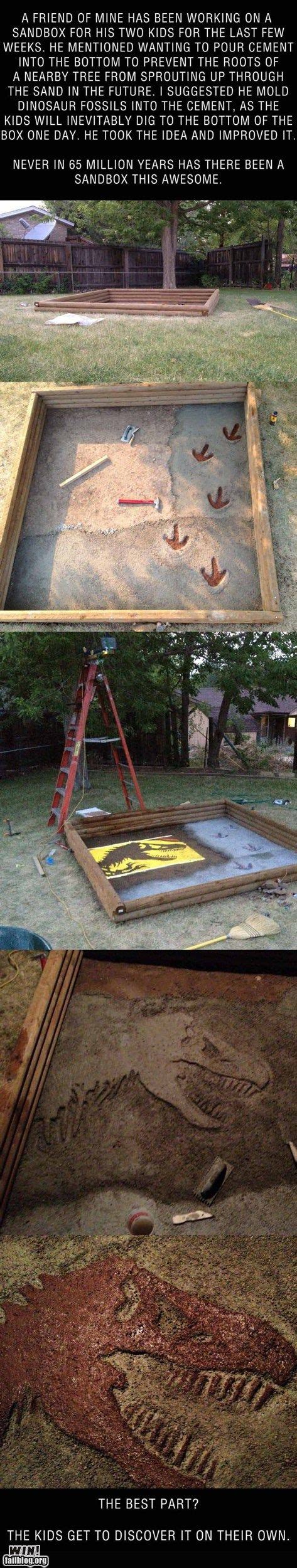 Sandbox Surprise WIN | Sandbox, Outdoor fun, Backyard