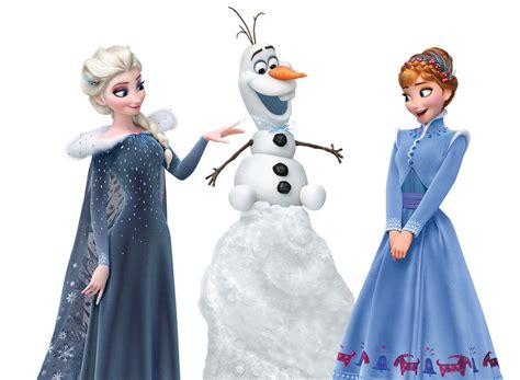 Elsa, Anna and Olaf - Elsa and Anna Photo (40824215) - Fanpop