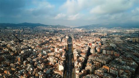 Aerial Drone View of Barcelona, Spain Stock Photo - Image of catalan, architecture: 238999984