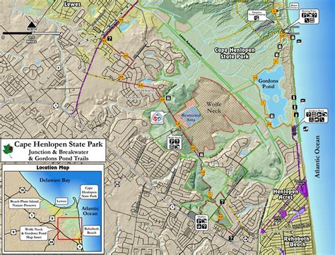 Delaware State Park Maps - dwhike