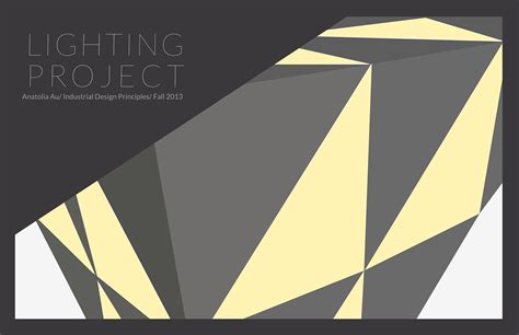 Lighting Project on Behance