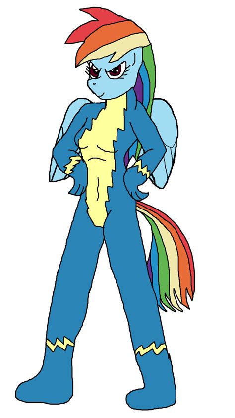 Wonderbolt Rainbow Dash by alvaxerox on DeviantArt