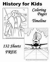 History Coloring Pages sketch template