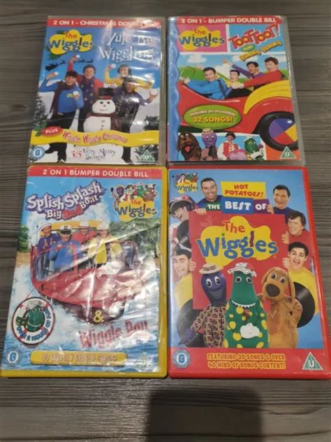 THE WIGGLES DVD Bundle x 3 - R4, Rated G, ABC for kids - Kids tv shows ...