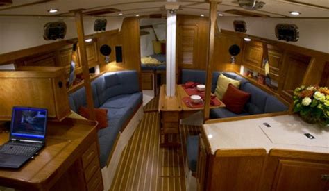 5 Top Affordable Bluewater Cruising Sailboats | Yacht interior design, Bluewater, Boat interior